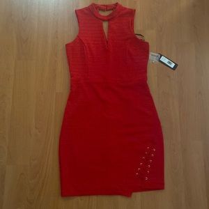 Bebe Red Bodycon Dress